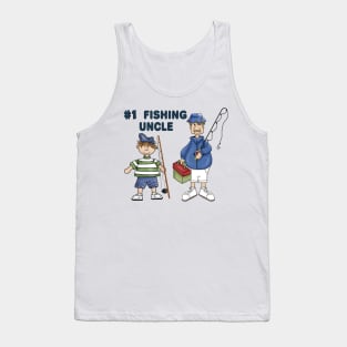 Number #1 Fishing Uncle Tank Top